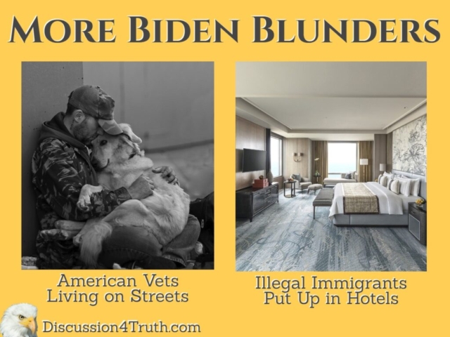 Illegal Immigration Hotel Homeless Vet