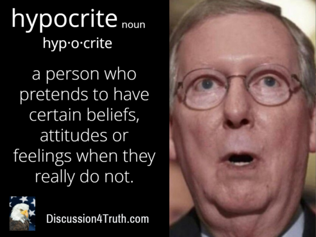 Mitch McConnell sold out the Republicans