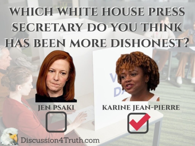 Dishonest White House Press Secretary