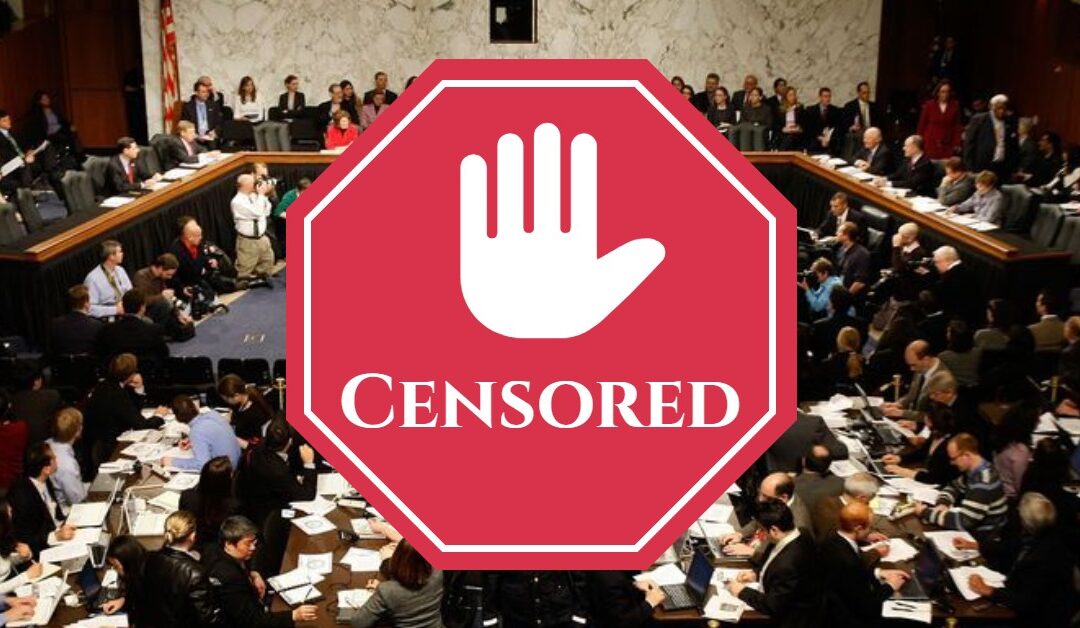 Censoring Republican Hearings